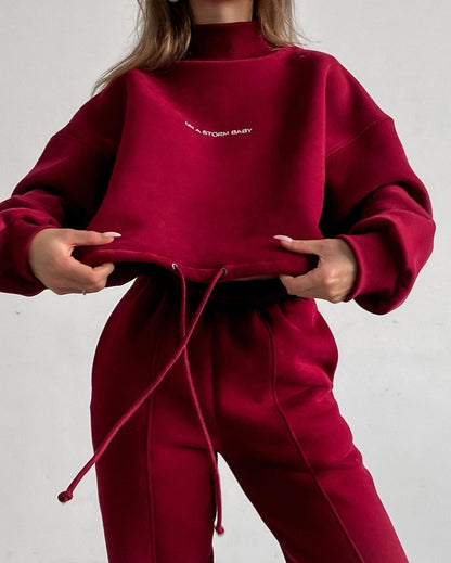 Conjunto de Sudadera Bebé Cálido Abrigado