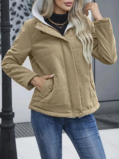 Chaqueta Acolchada Cremallera Abre y Cierra