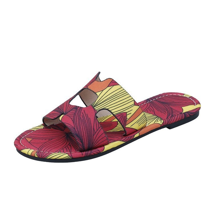 Sandalias Mujer Verano Coloridas Florales