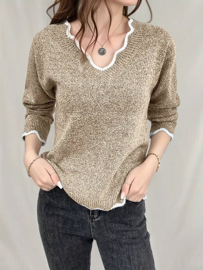 Jersey Cuello V Casual