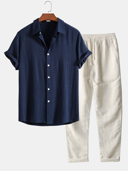 Pantalón Lino Conjunto Verano Chillón