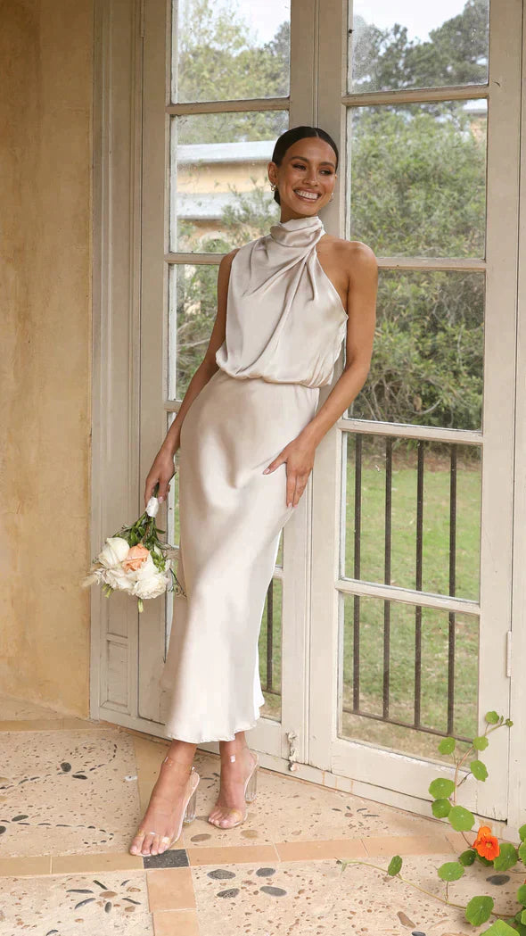 Vestido de Fiesta Largo Brillante - Vestiria