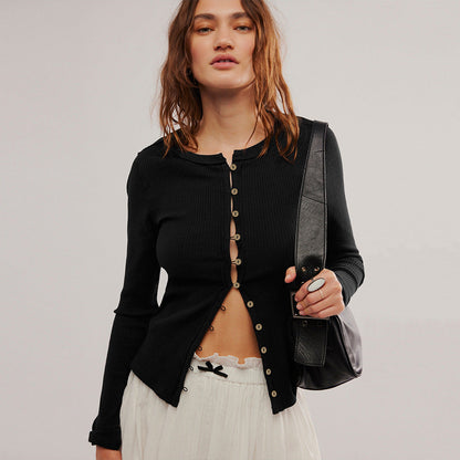 Chaquetón mujer cálido efecto Chanel botones