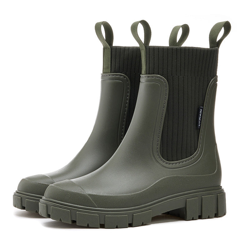 Botas Lluvia Mujer Altas Impermeables