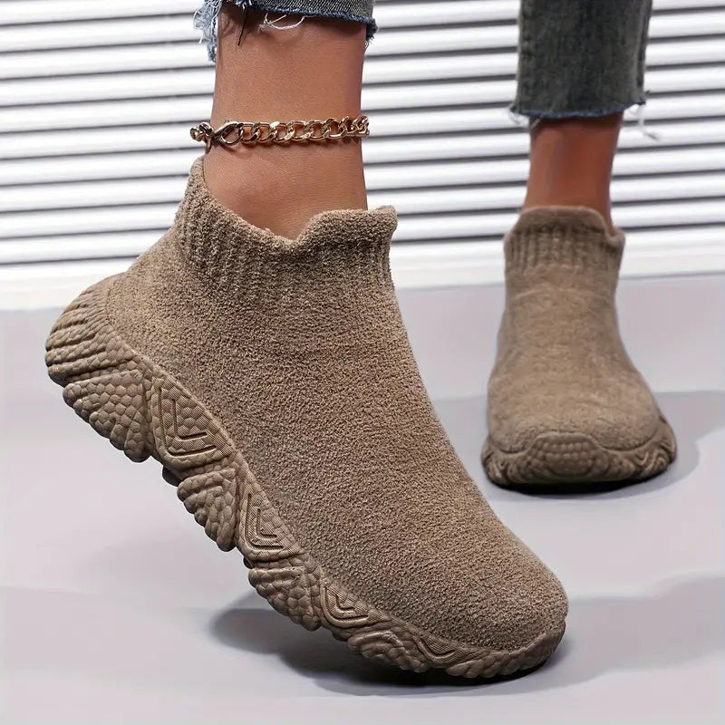 Zapatillas Correr Ligero Forro Polar Cálido - Vestiria