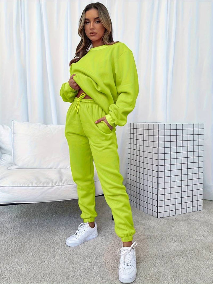 Pantalón y sudadera deportiva mujer cómoda
