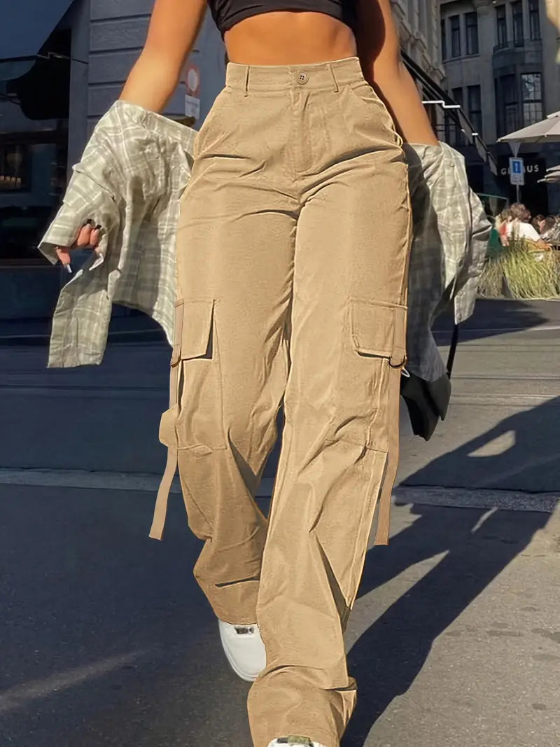 Pantalón Cargo Mujer Fashion