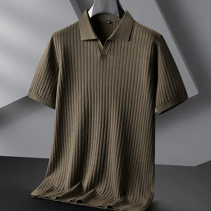 Camisa Polo Hombre Manga Corta Clásica