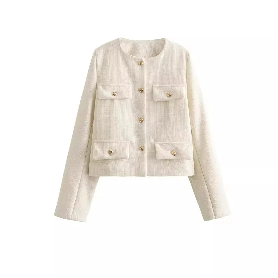 Chaqueta Mujer Clásica Corte Perfecto