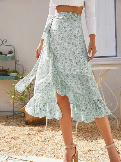 Falda Flor Estilo Boho con Tirantes