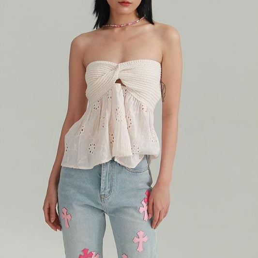 Top Mujer Verano Ligero sin Mangas - Vestiria