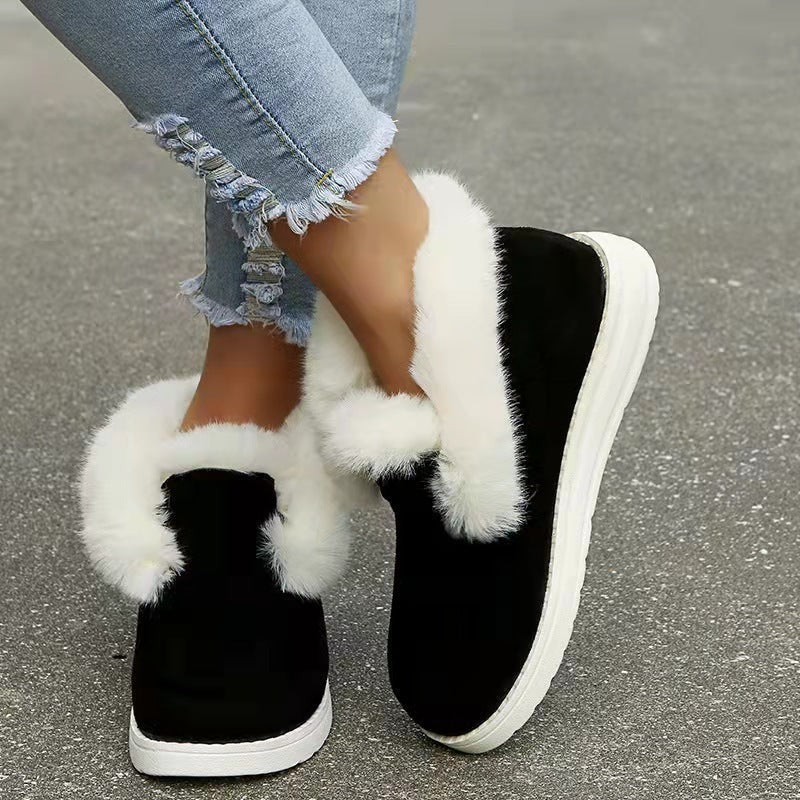 Botas de Invierno de Piel Aislantes