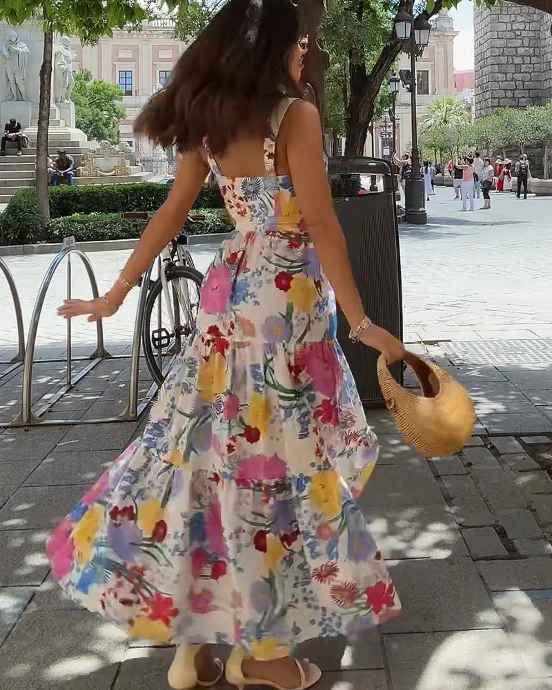 Vestido Floral Divertido Mujer - Vestiria