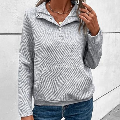 Sudadera Mujer Cuello Redondo Cómoda