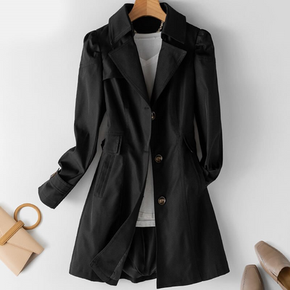 Chaquetón Mujer Acolchado Cierre Simple