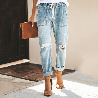 Pantalón Vaquero Deportivo Casual - Vestiria