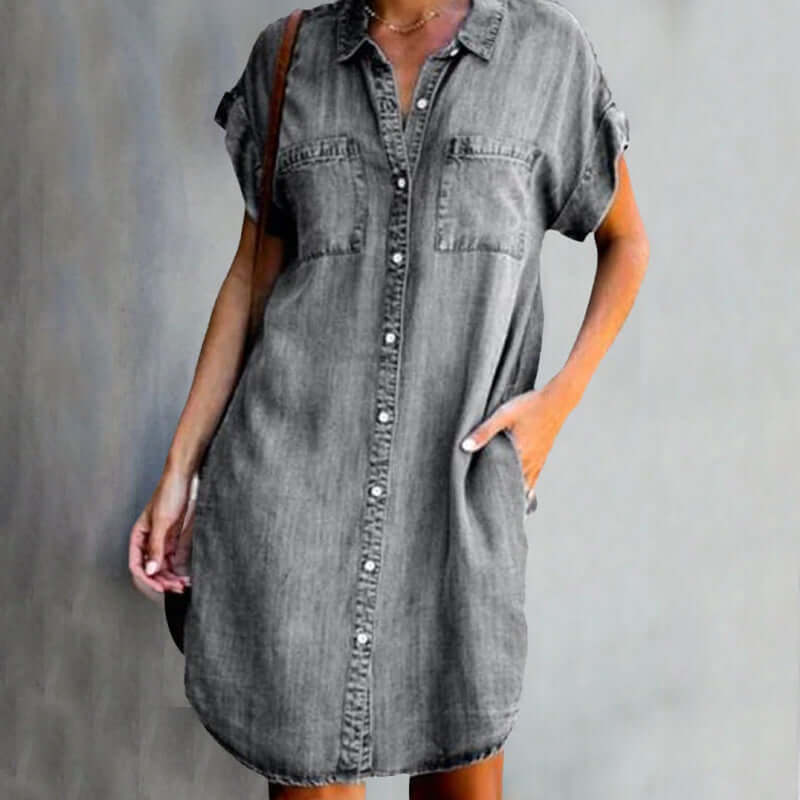 Vestido Vaquero Estilo Cowboy
