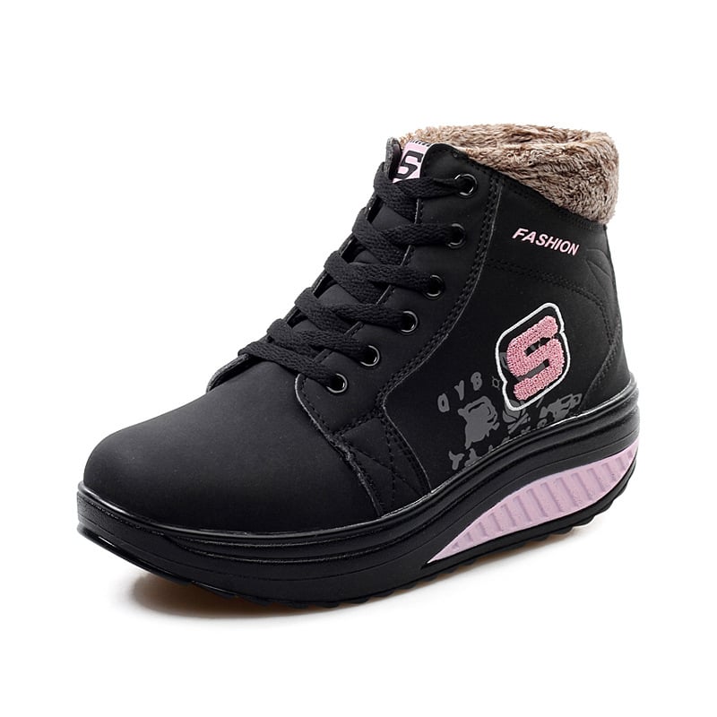 Botas Mujer Interior Peludo con Tacón Alto