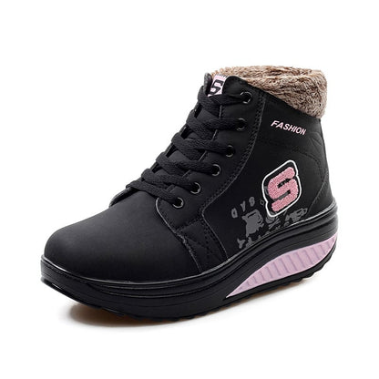 Botas Mujer Interior Peludo con Tacón Alto