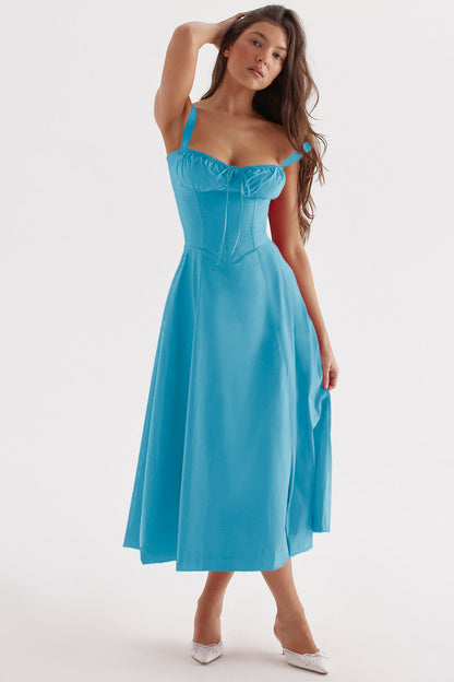 Vestido Floral Mujer Estampado Elegante