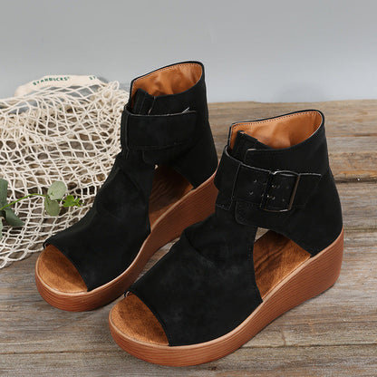 Sandalias de Cuña Altas para Mujer Verano
