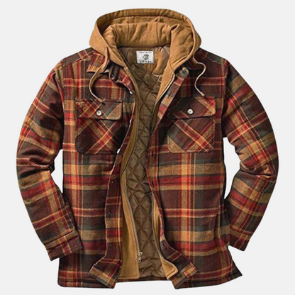Chaqueta Acolchada Hombre Invierno Cálida
