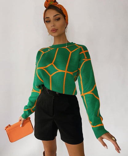 Blusa Deportiva Estampada Colorida Mujer - Vestiria