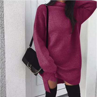 Vestido Invierno Mujer Abultado Cálido