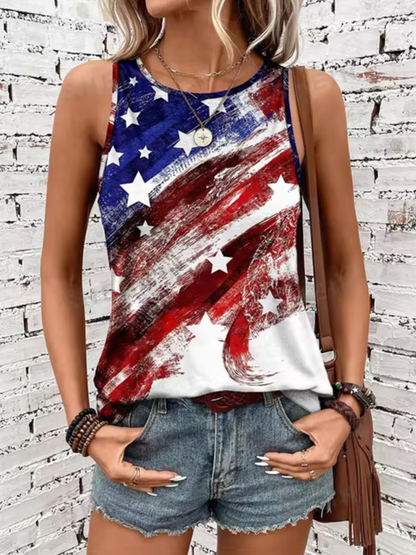 Camiseta Algodón Sin Mangas Verano