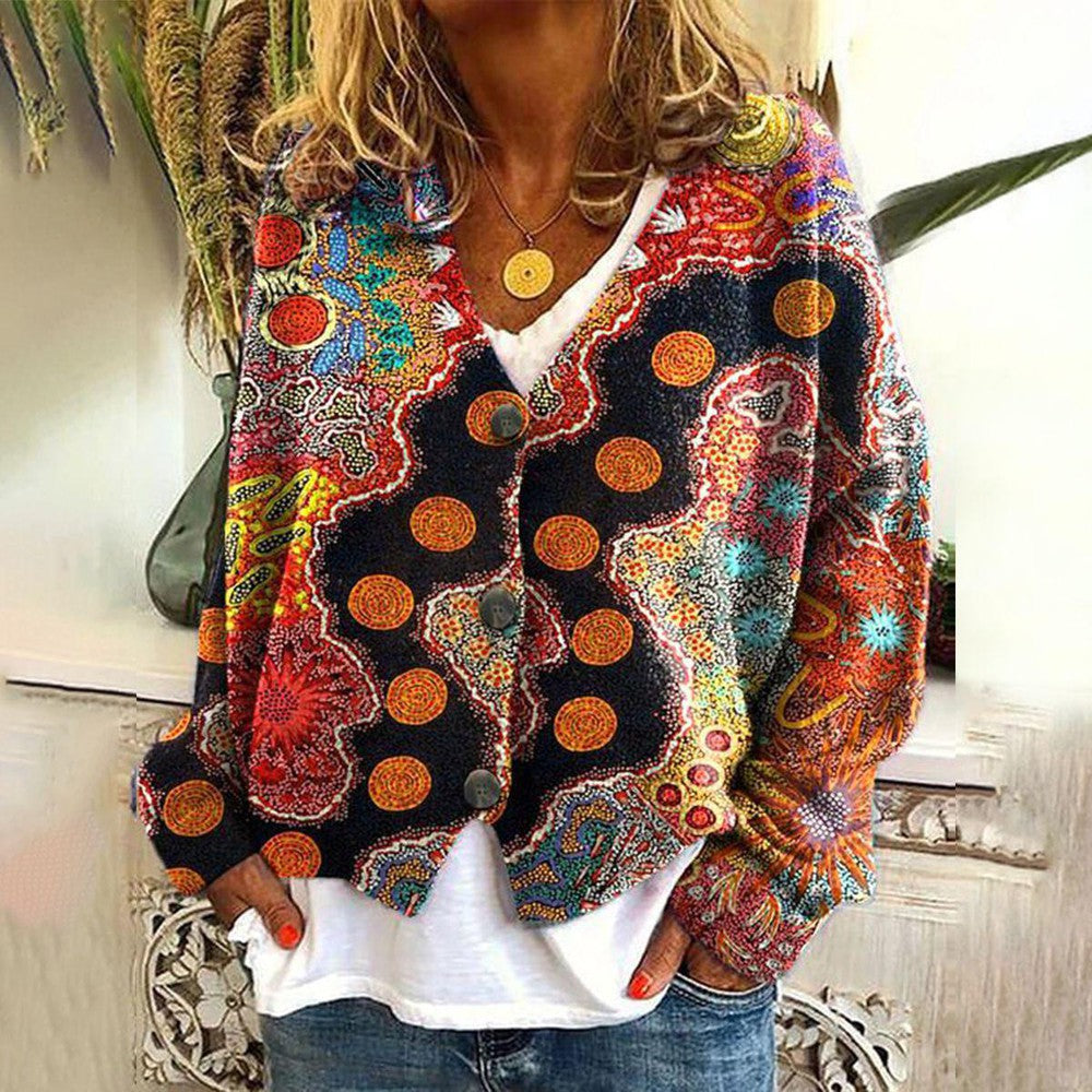 Sudadera de punto alegre y suave cuello alto - Vestiria