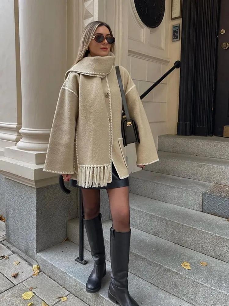 Abrigo Elegante Mujer