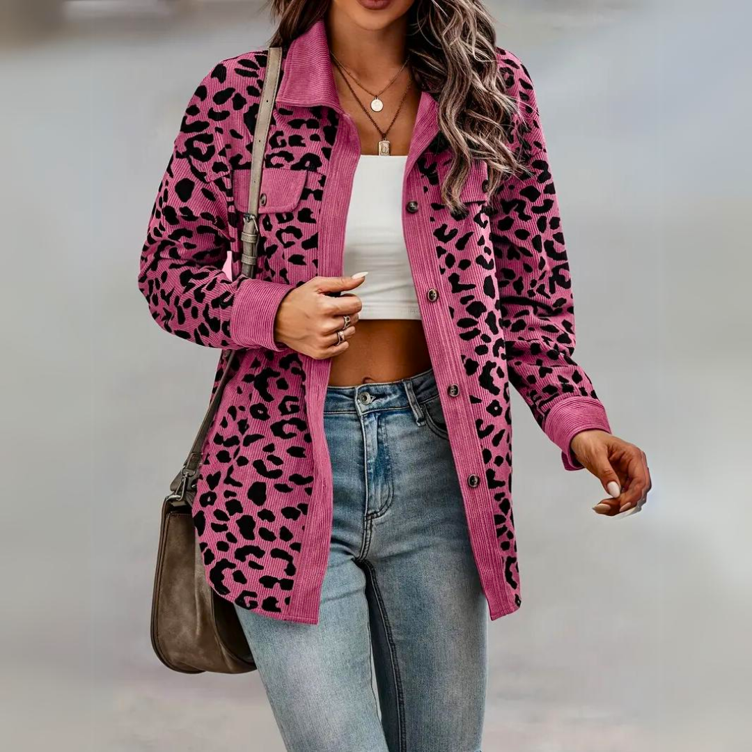 Chaqueta Fashion Animal Print Mujer