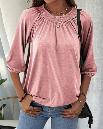 Blusa Mujer manga Corta Estilosa