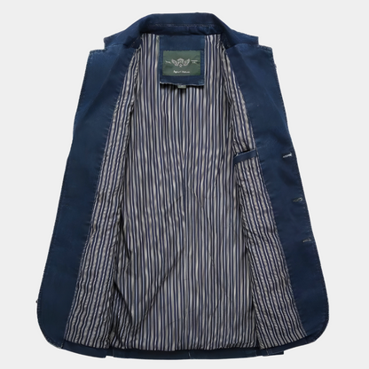 Chaqueta denim hombre estilo retro - Vestiria
