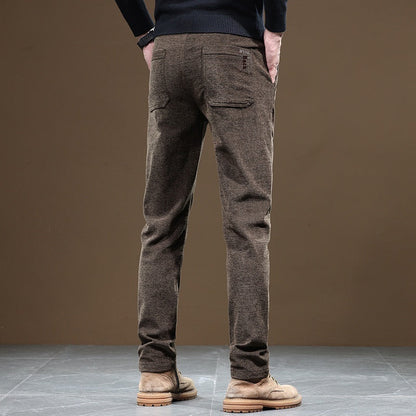 Pantalones Hombre Lana Acogedor Invernal