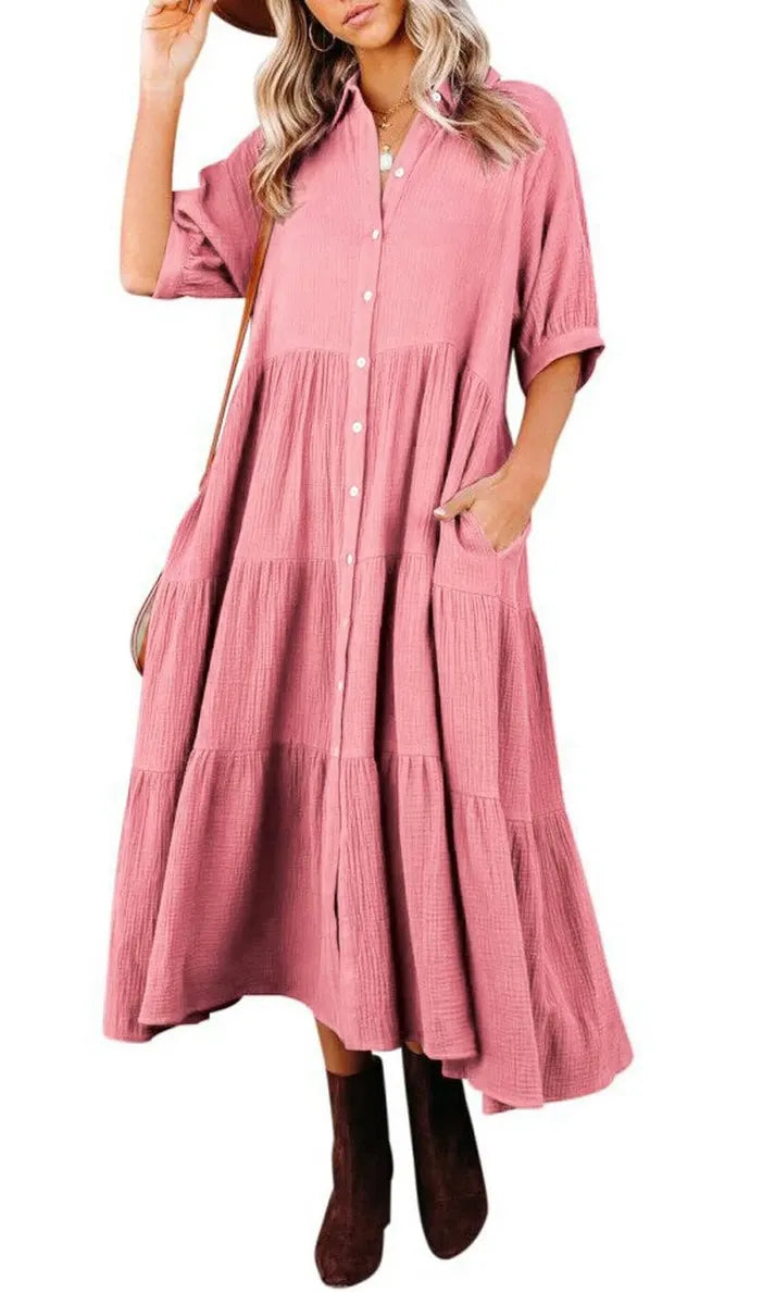 Vestido Playa Boho Ligero y Fresco