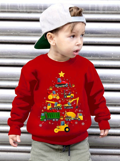Jersey Navidad Niño Diseño Árbol Divertido - Vestiria