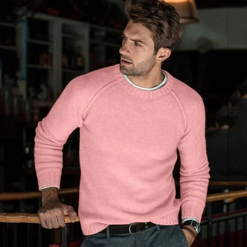 Sudadera cuello redondo cómoda