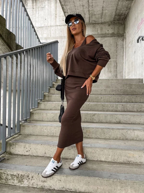 Blusa Cuello V Elegante Mujer