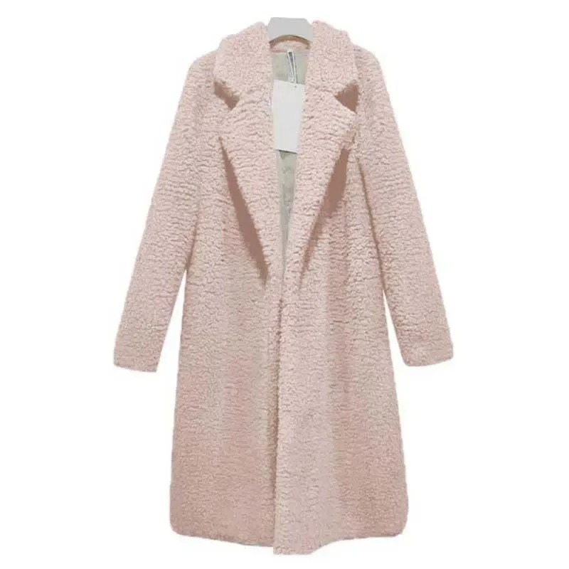 Abrigo Teddy Cálido Mujer Invierno