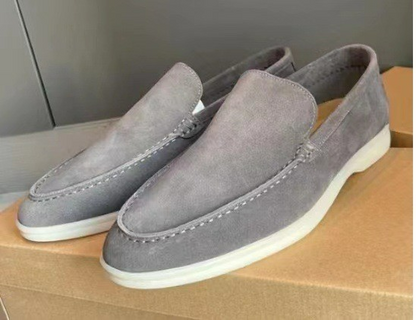 Mocasines Hombre Ante Clásicos