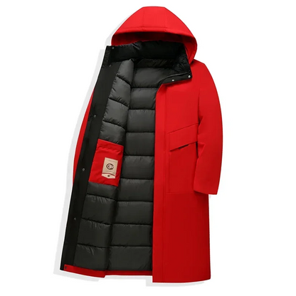 Abrigo Invierno Hombre Grande Cremallera
