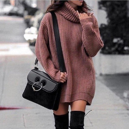 Vestido Mujer Jersey Cálido Invierno - Vestiria