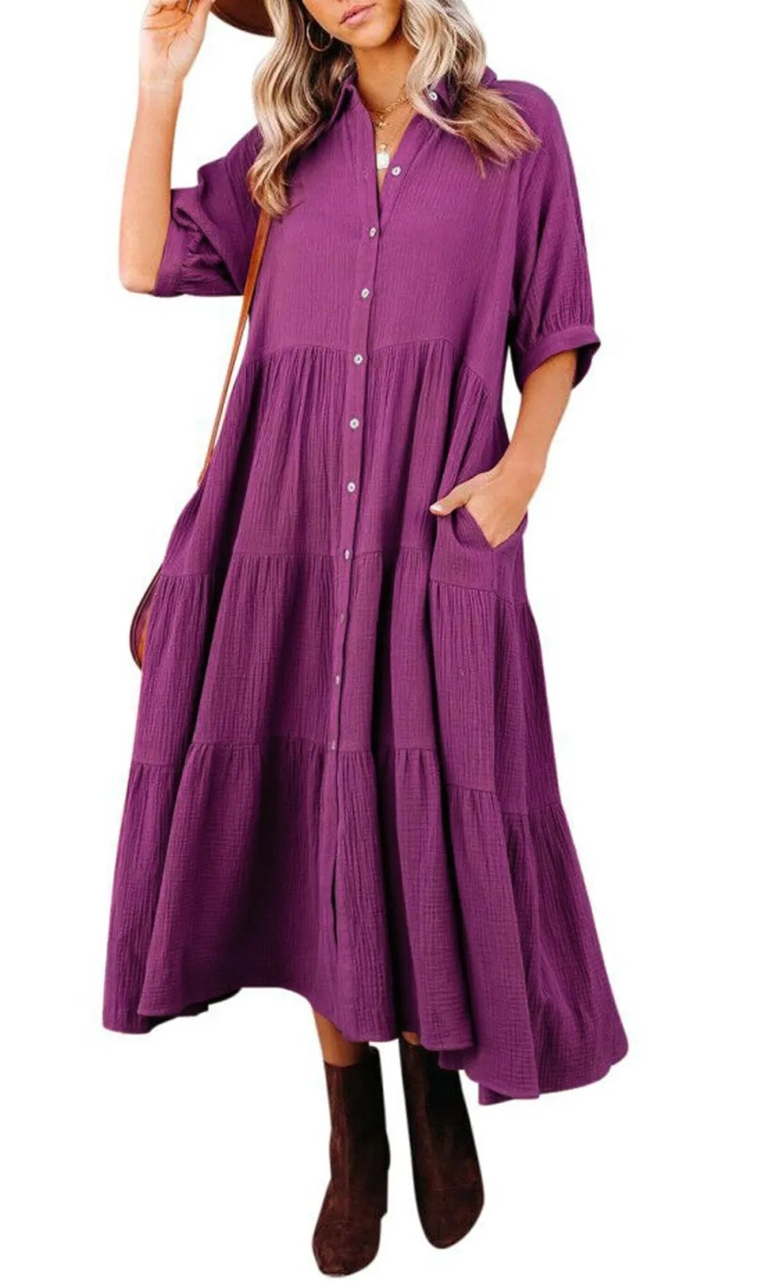 Vestido Playa Boho Ligero y Fresco