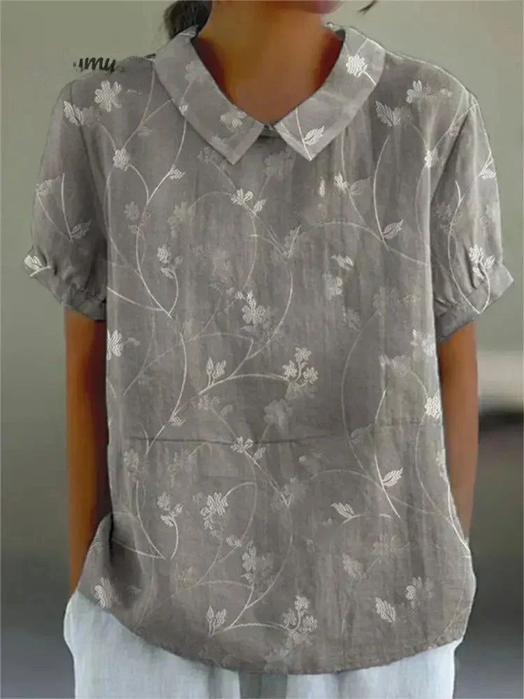 Camisa Lino Fresca y Ligera