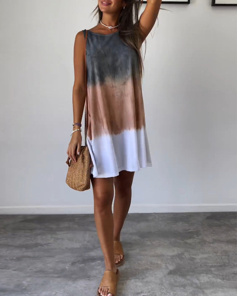 Vestido ligero sin mangas verano - Vestiria