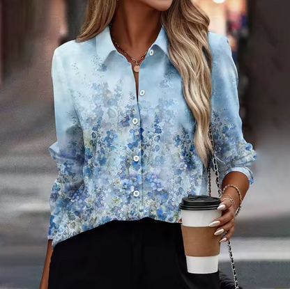 Blusa Florales Estilo Mujer