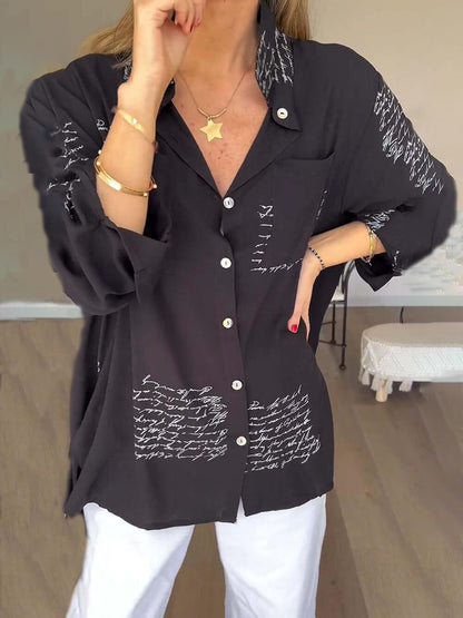 Camisa Algodón Clásica Confortable Mujer