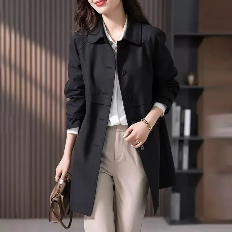 Chaquetón Invernal Mujer Abotonado Casual - Vestiria