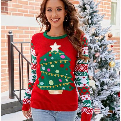 Sudadera Navideña Mujer Suave y Caliente